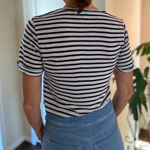 7 for all mankind - striped t-shirt - Picture 4 of 4